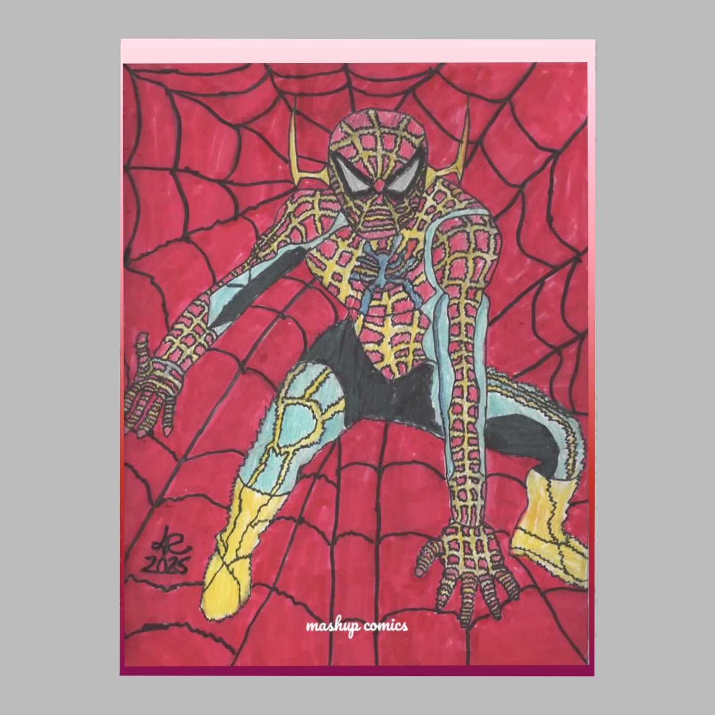 Spider Streak (Spider-Man Peter Parker + The Flash Barry Allen)
