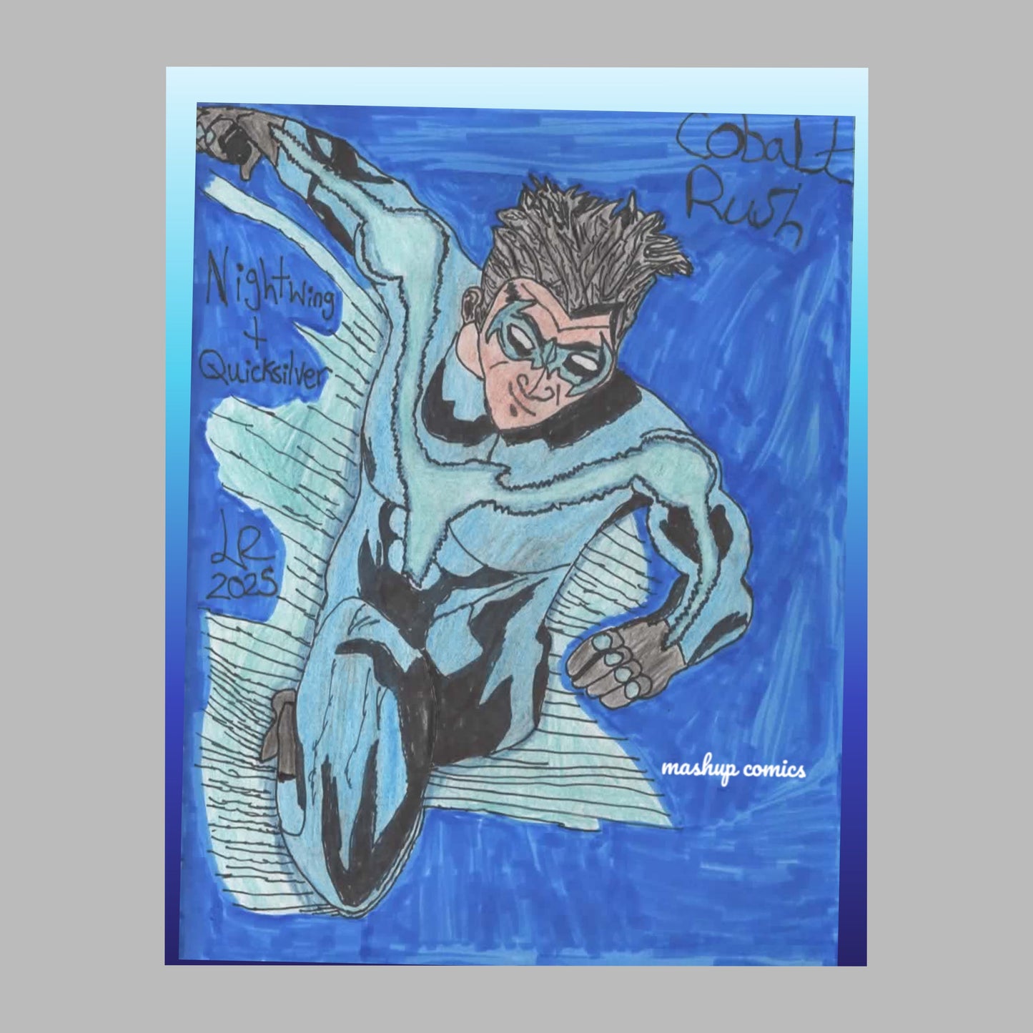 Cobalt Rush (Nightwing + Quicksilver)