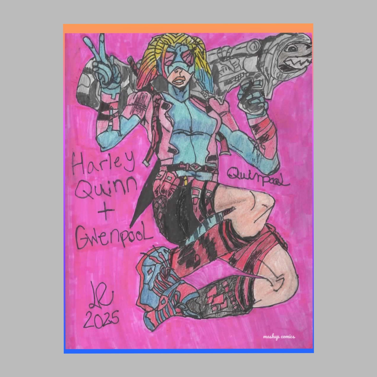 Quinnpool (Harley Quinn + Gwenpool)