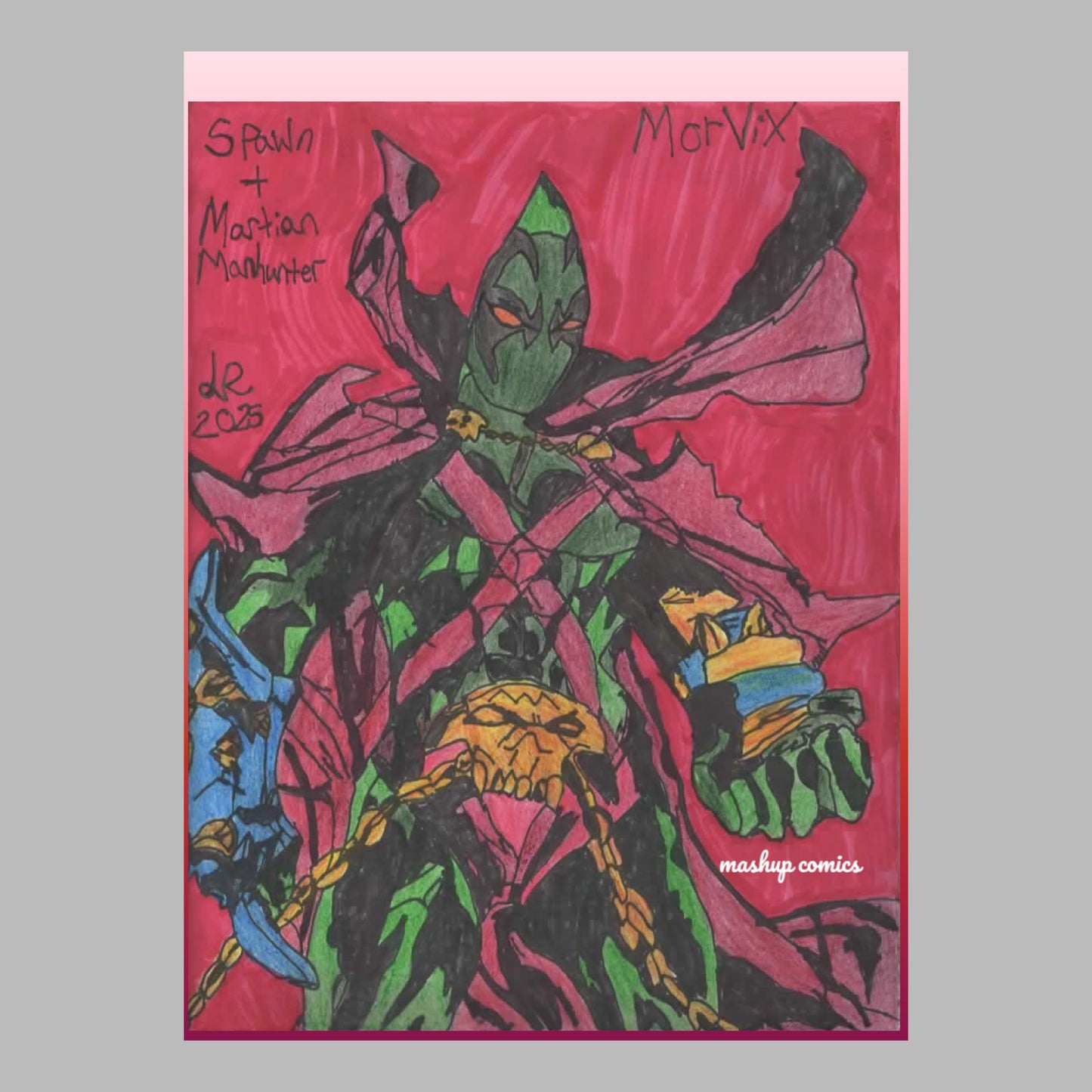 Morvix (Martian Manhunter + Spawn)