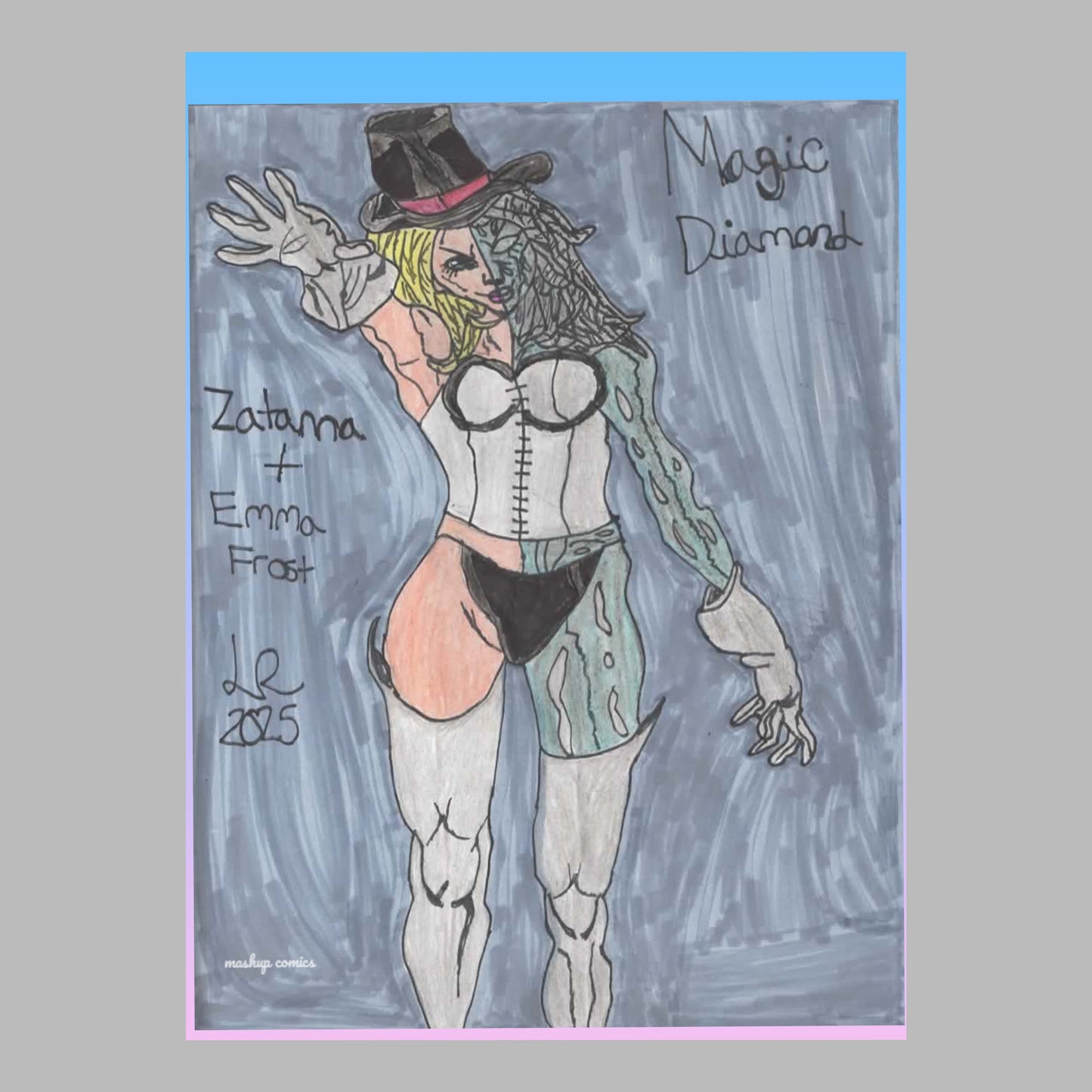 Magic Diamond (Emma Frost + Zatanna)