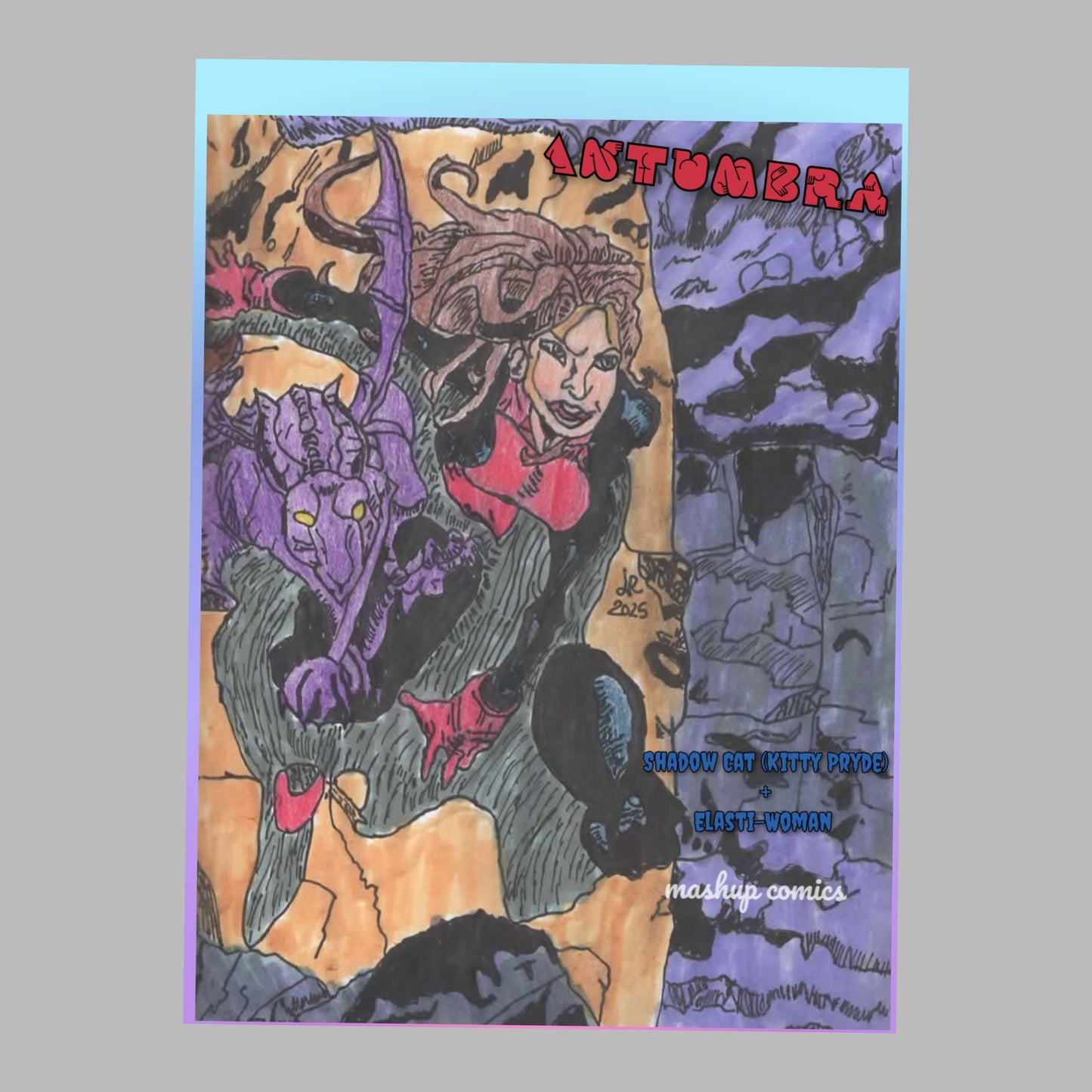 Antumbra (Shadow Cat Kitty Pryde + Elasti-Woman Rita Farr)