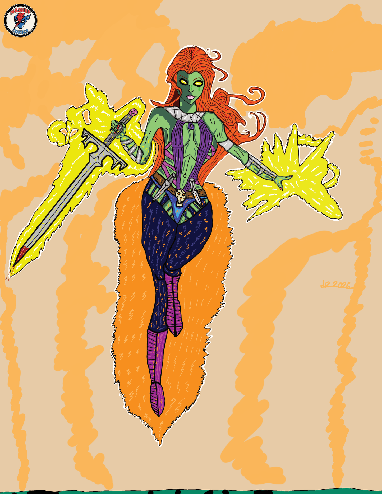 Heaven Fury 2.0 (Starfire + Gamora)