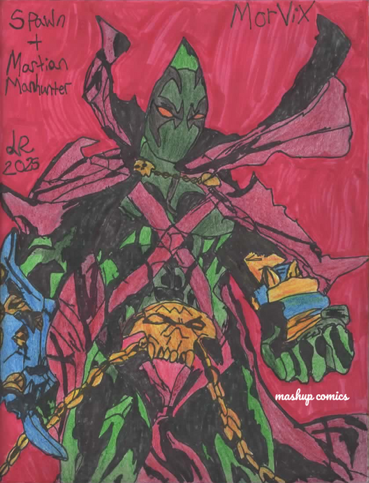 Morvix (Martian Manhunter + Spawn)