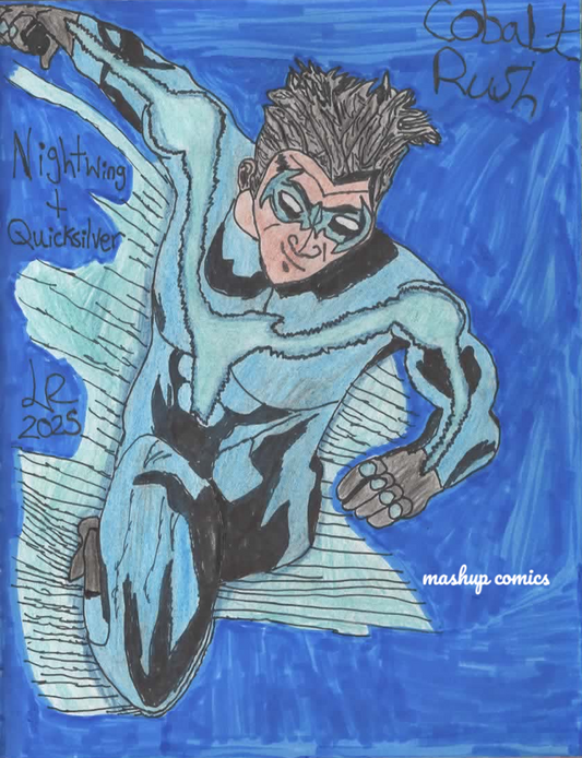 Cobalt Rush (Nightwing + Quicksilver)
