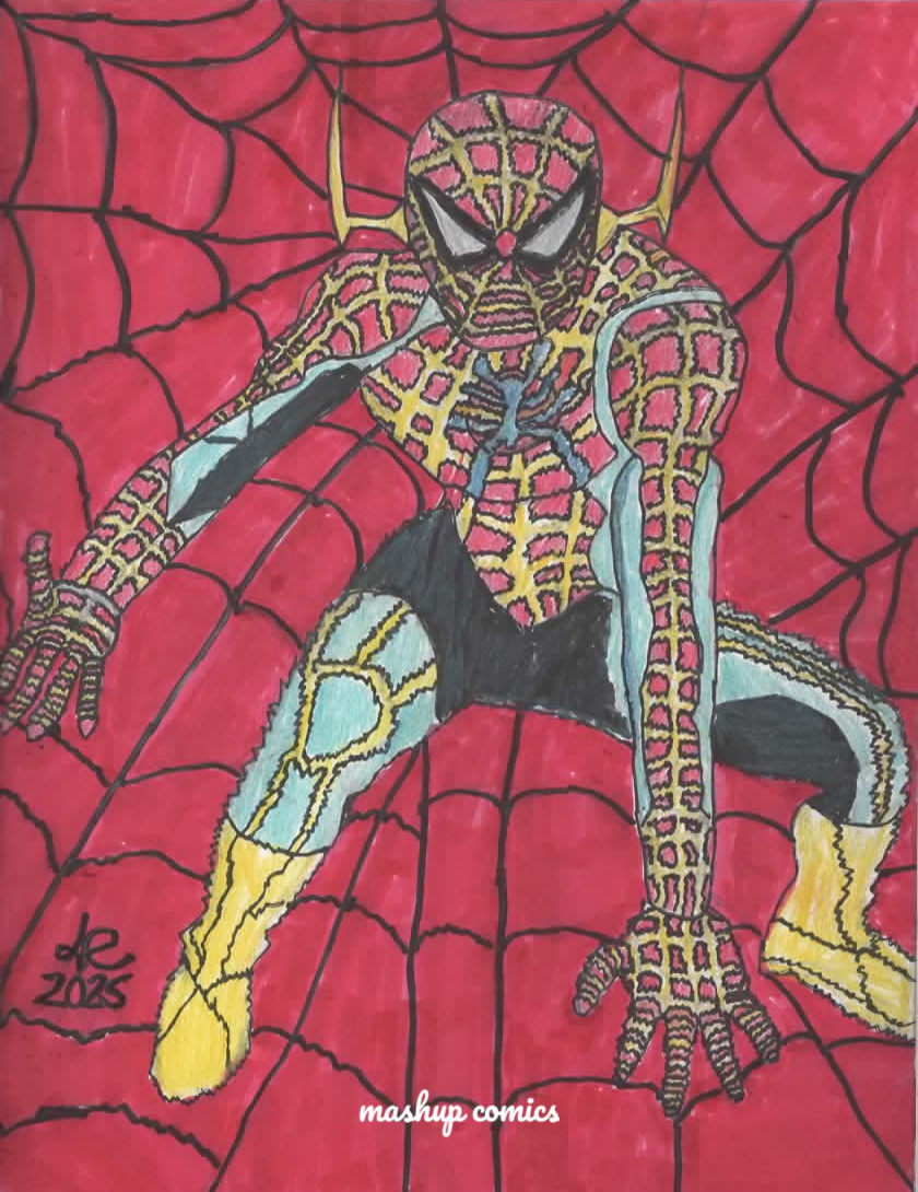 Spider Streak (Spider-Man Peter Parker + The Flash Barry Allen)