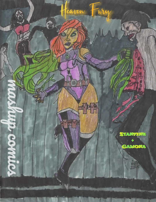 Heaven Fury (Starfire + Gamora)