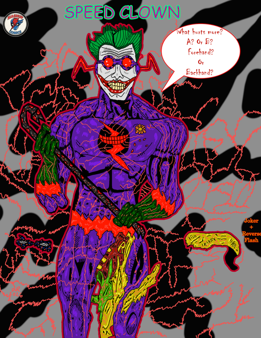 Speed Clown 2.0 Quote Version (Reverse Flash + Joker)