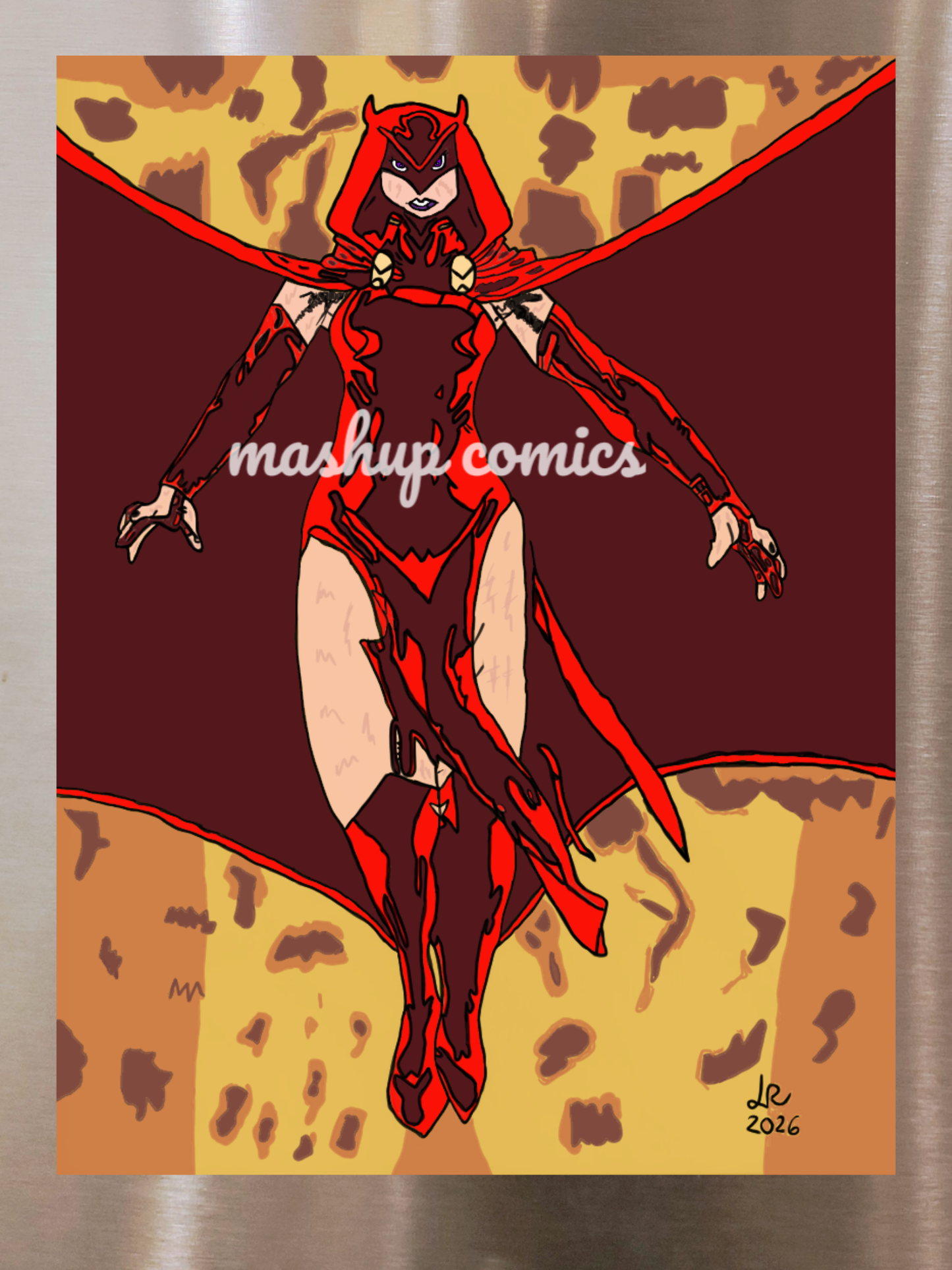 Scarlet Raven 2.0 (Scarlet Witch + Raven)