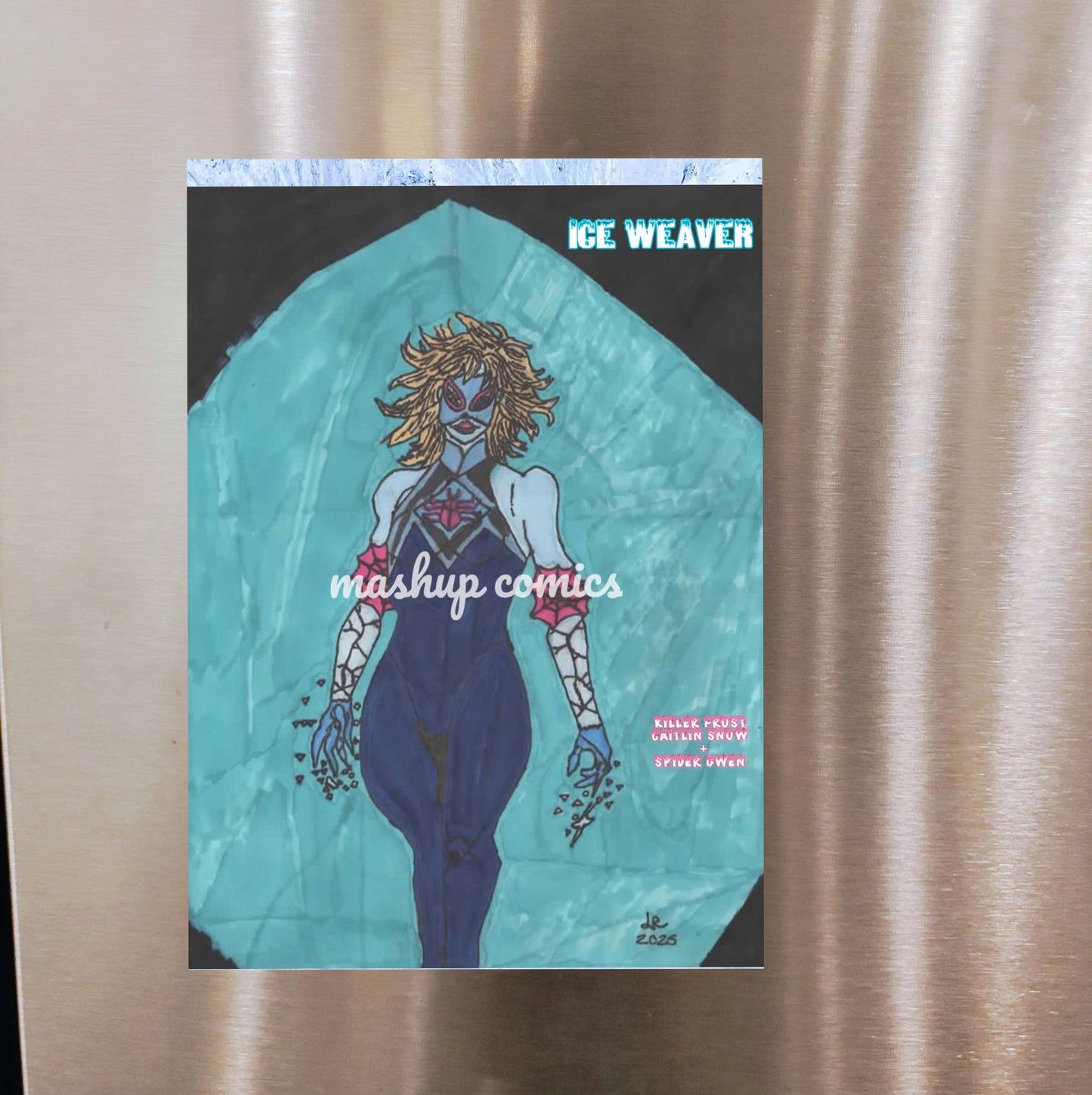 Ice Weaver (Killer Frost Caitlin Snow + Spider-Gwen)