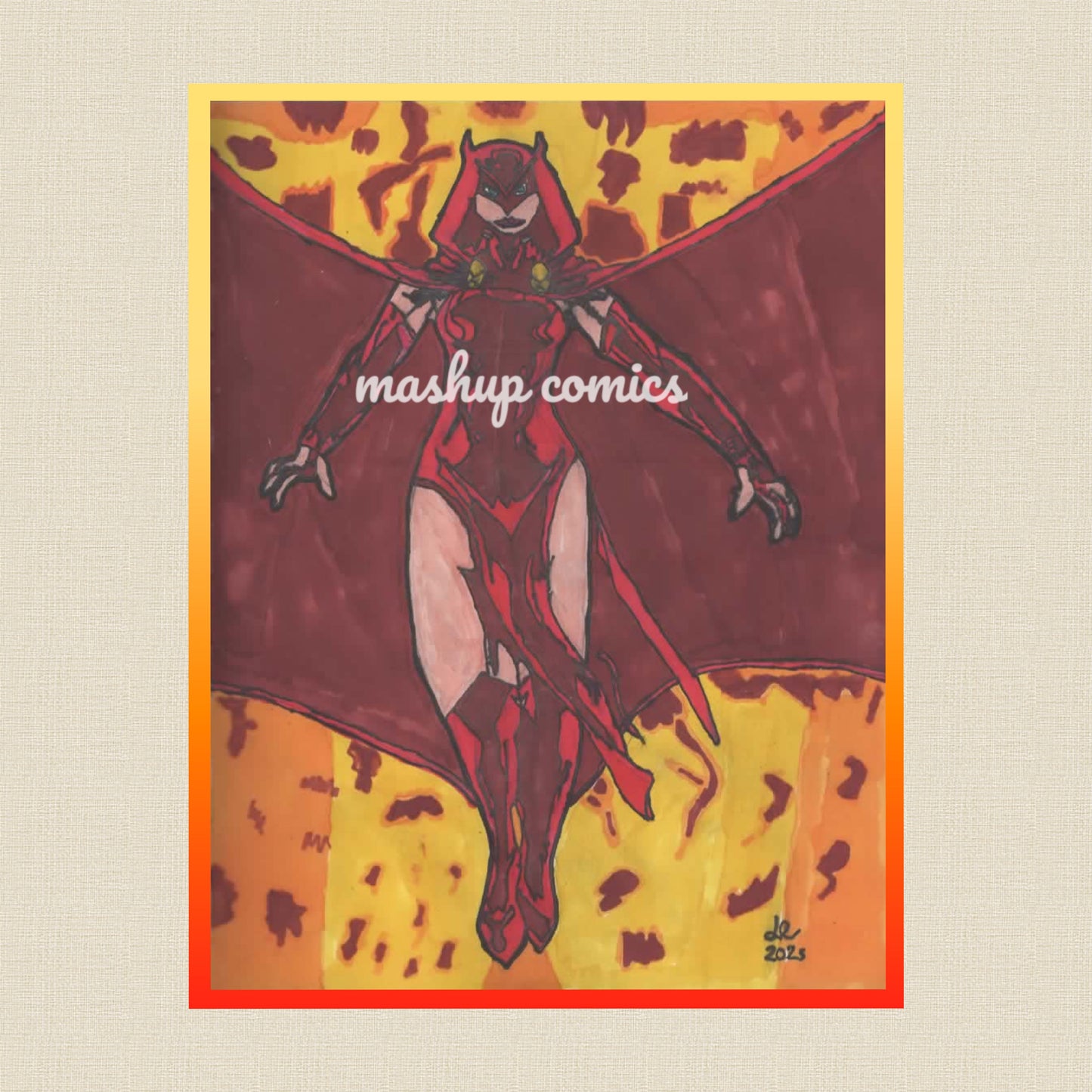 Scarlet Raven (Scarlet Witch + Raven)