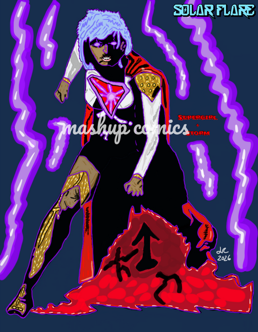 Solar Flare (Supergirl + Storm)