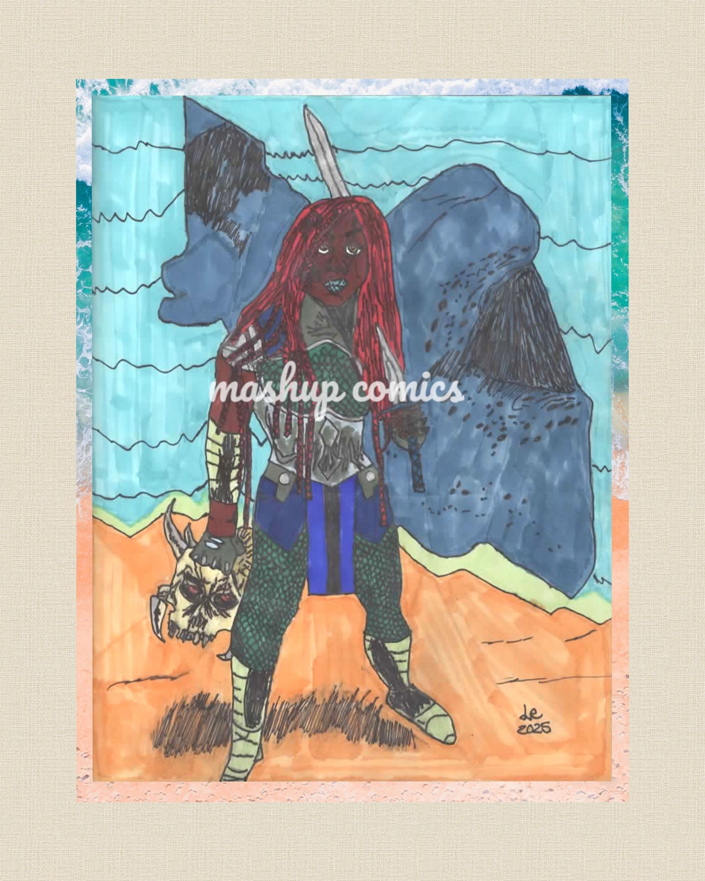 Aquamarine (Mera + Valkyrie)