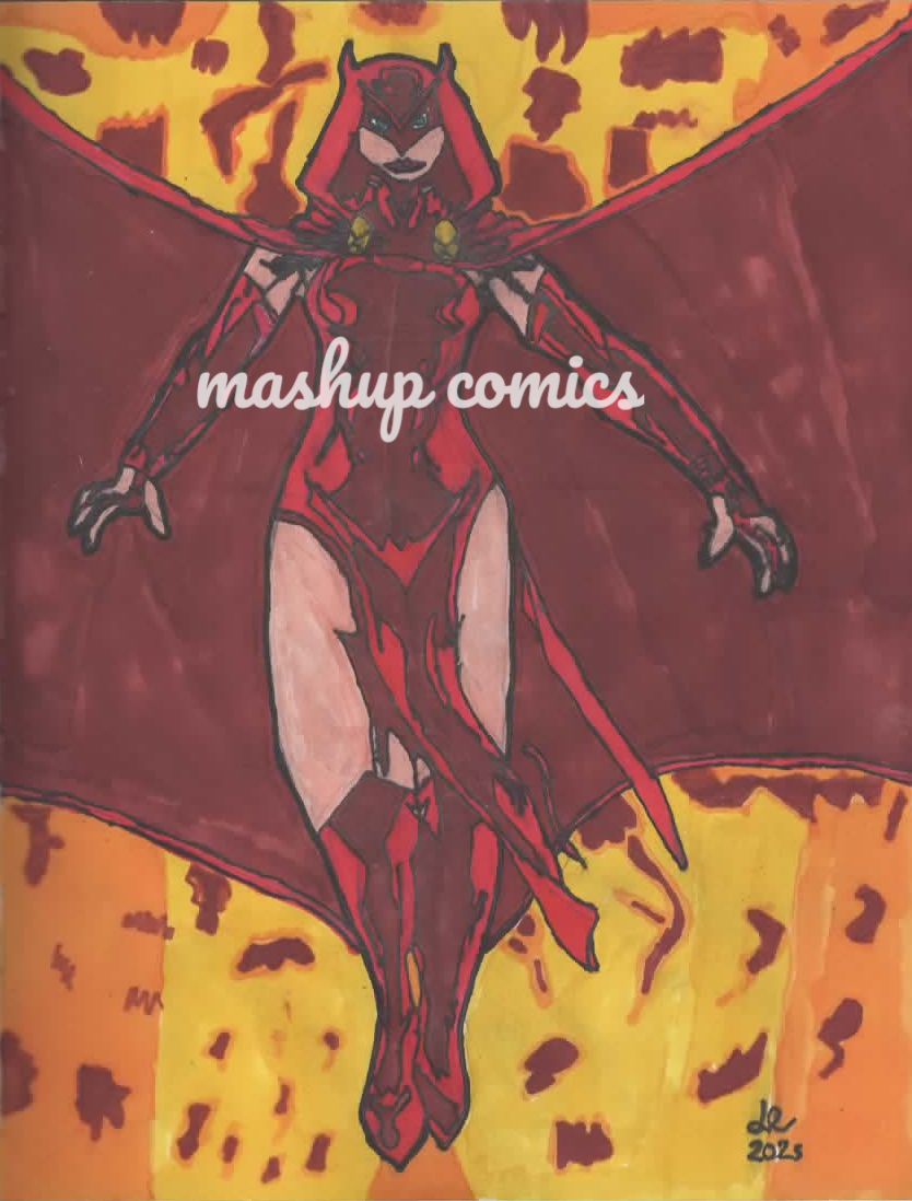 Scarlet Raven (Scarlet Witch + Raven)