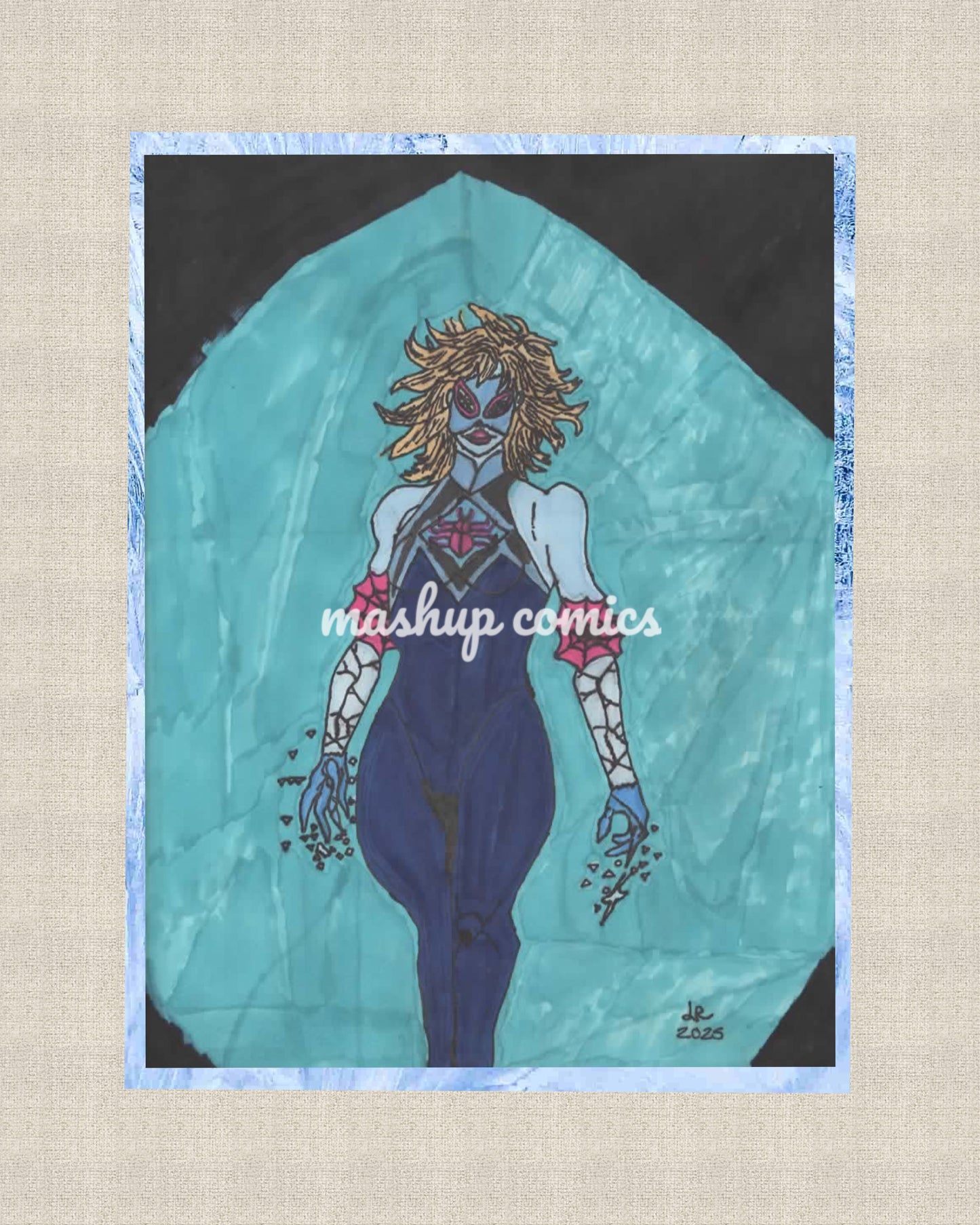 Ice Weaver (Killer Frost Caitlin Snow + Spider-Gwen)