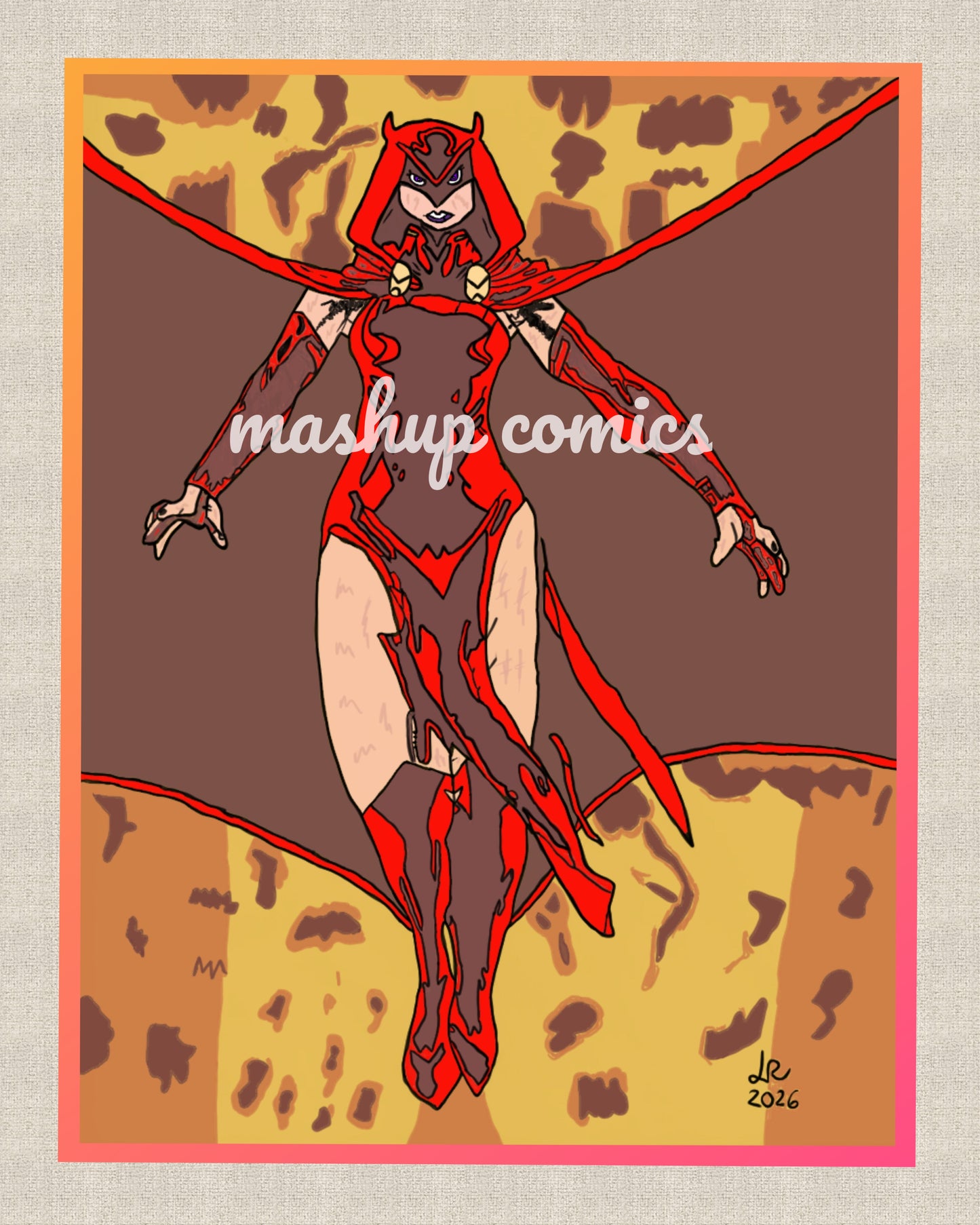 Scarlet Raven 2.0 (Scarlet Witch + Raven)