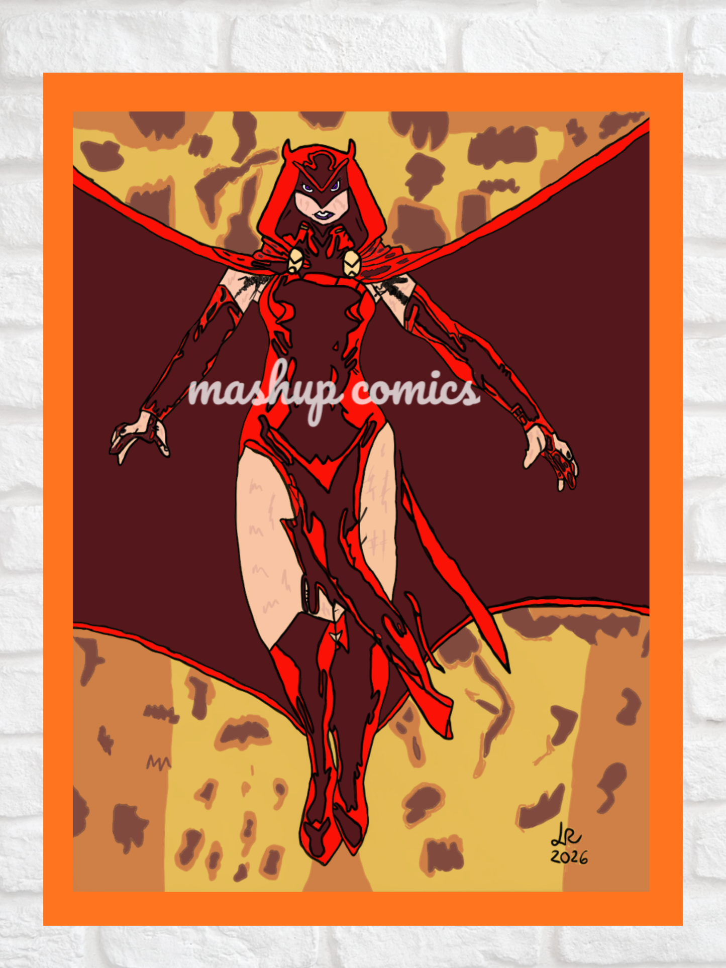 Scarlet Raven 2.0 (Scarlet Witch + Raven)