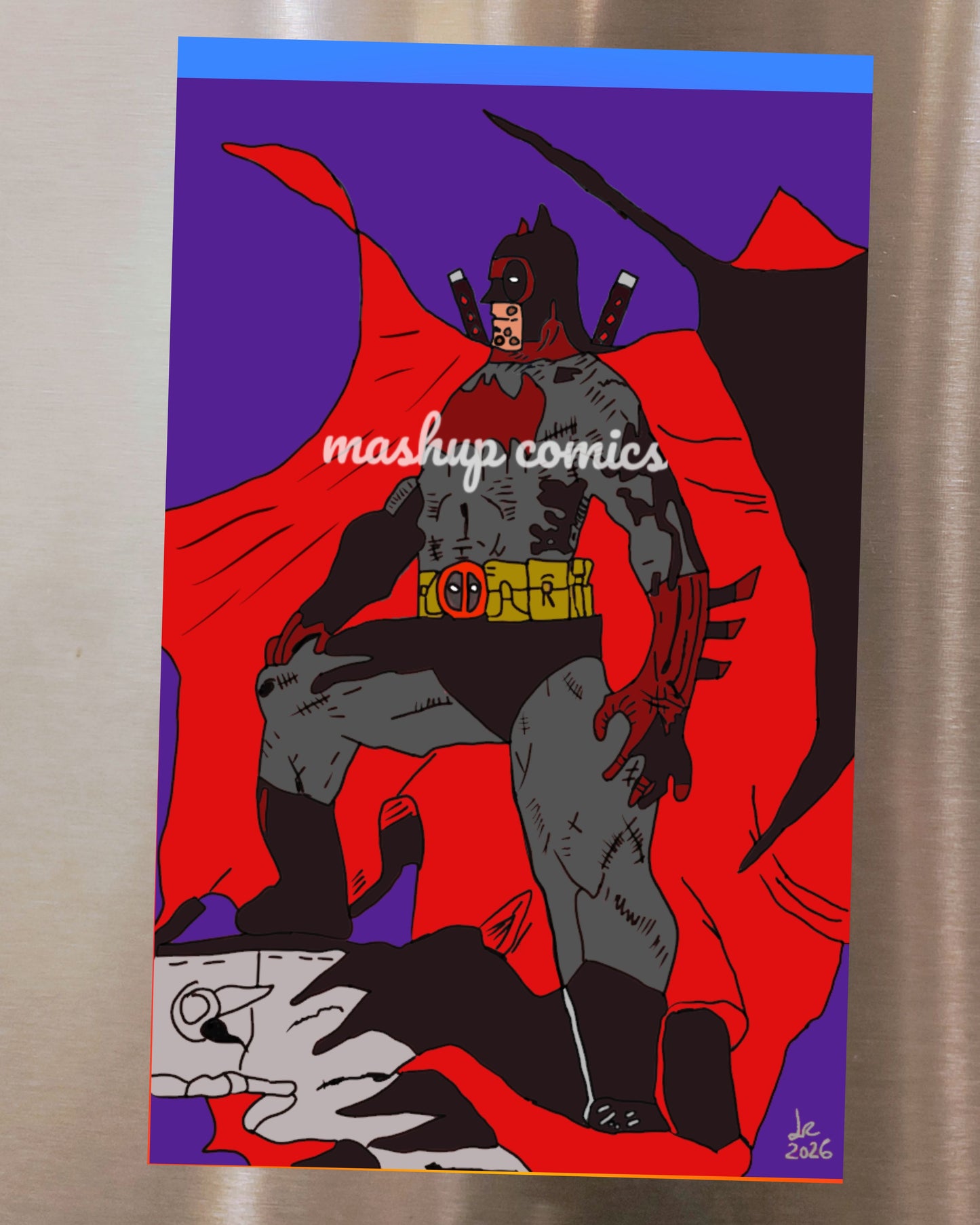 Bat-Pool (Deadpool + Batman)