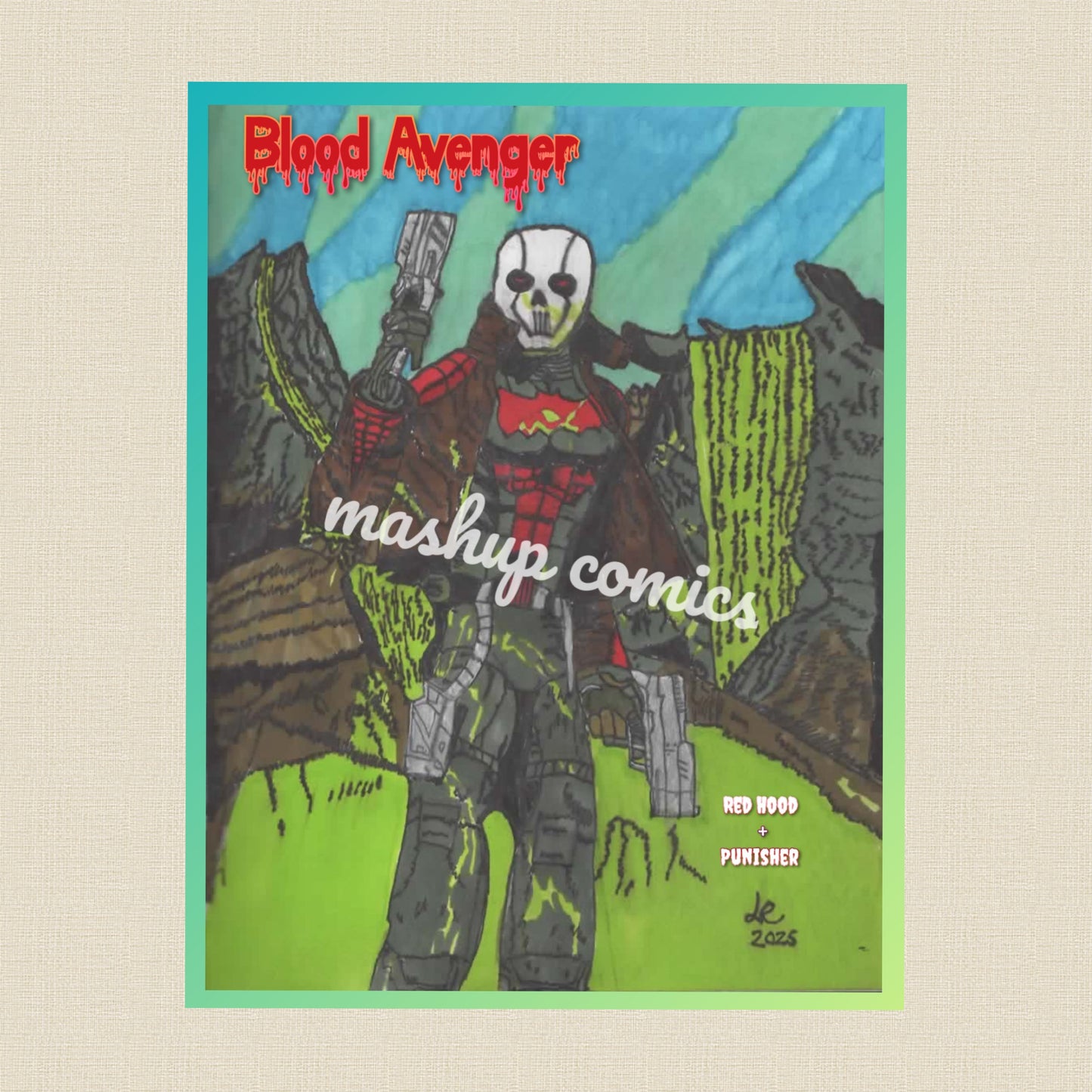 Blood Avenger (Red Hood + Punisher)