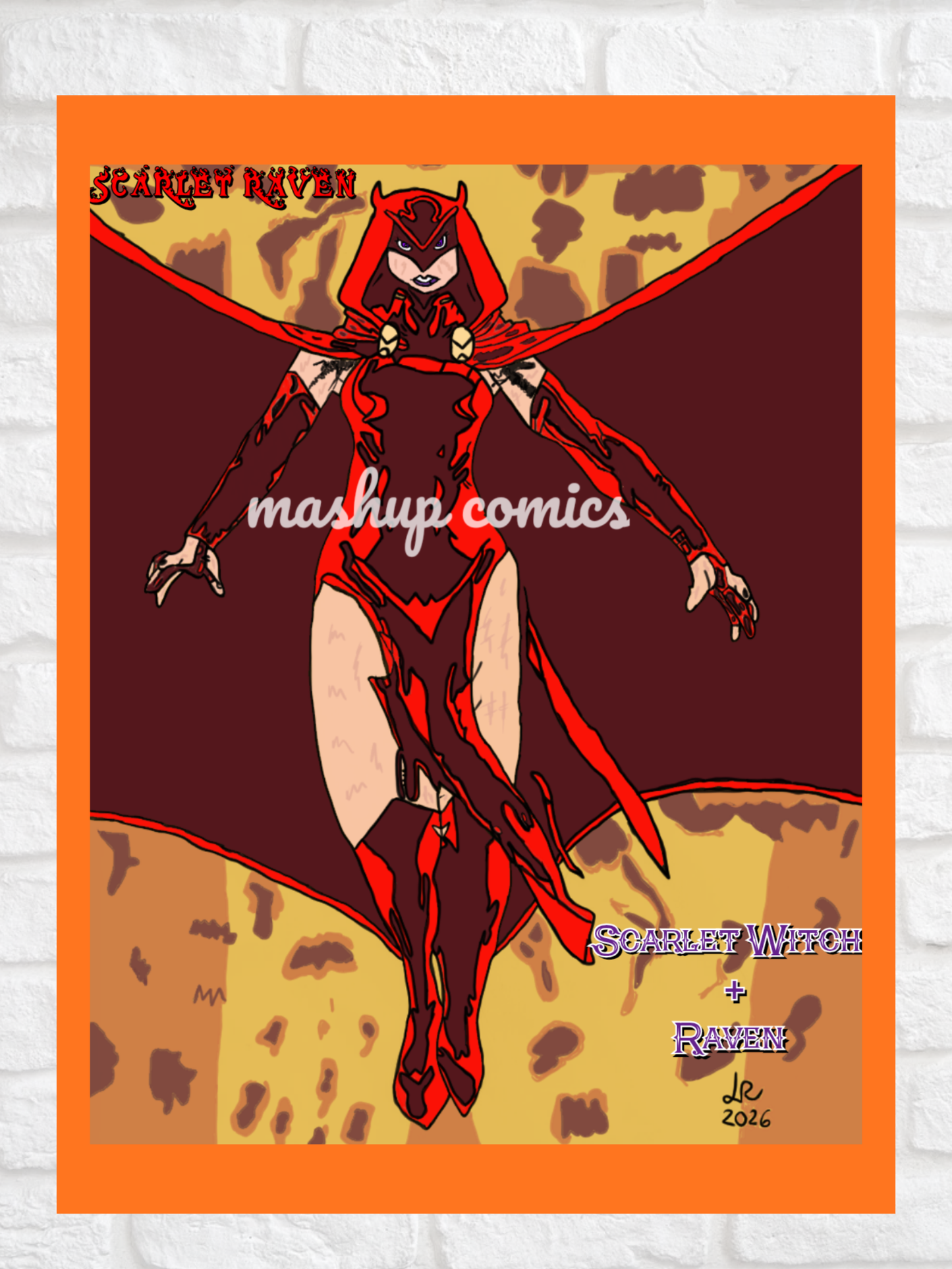Scarlet Raven 2.0 (Scarlet Witch + Raven)