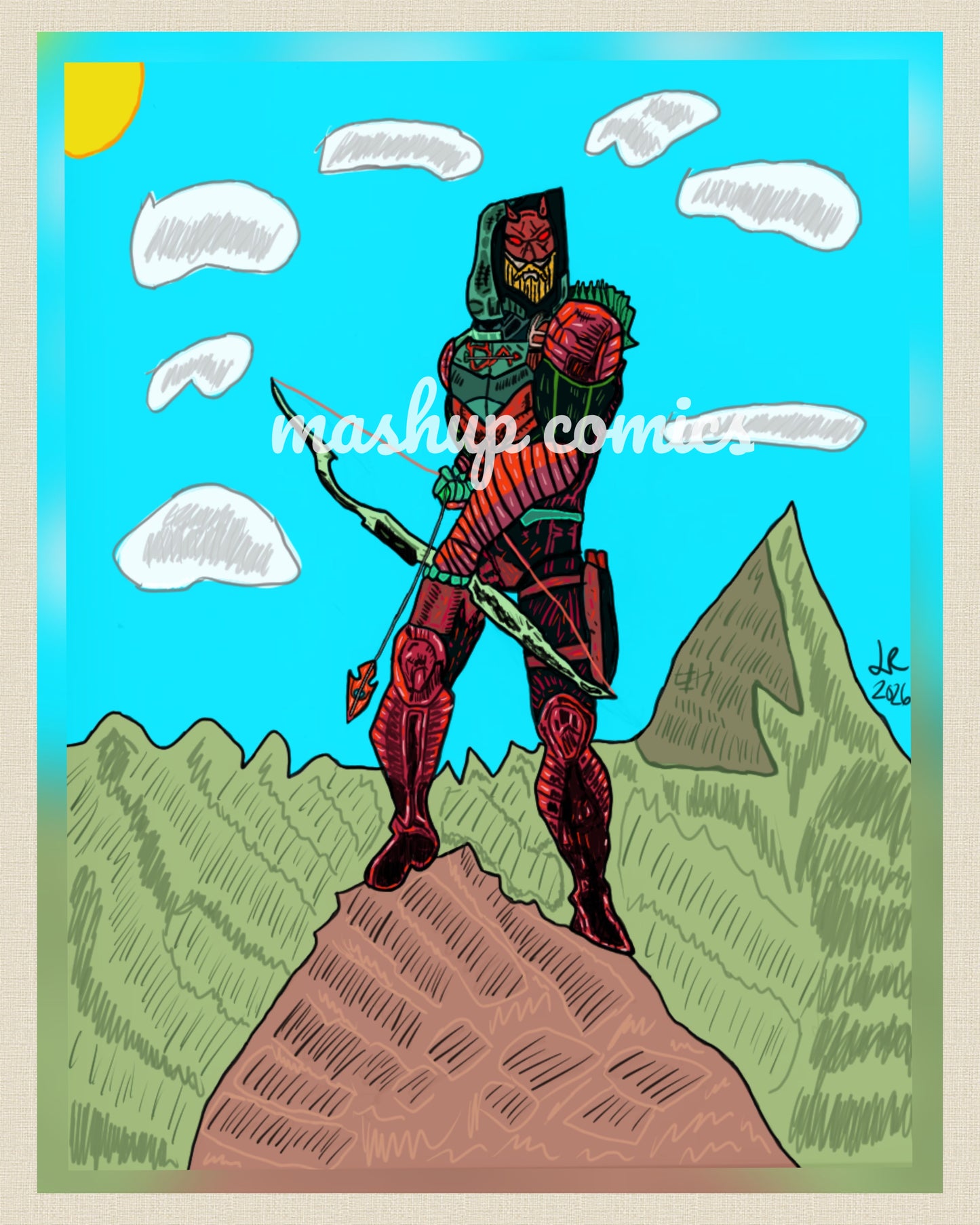 Devil Archer (Green Arrow + Daredevil)