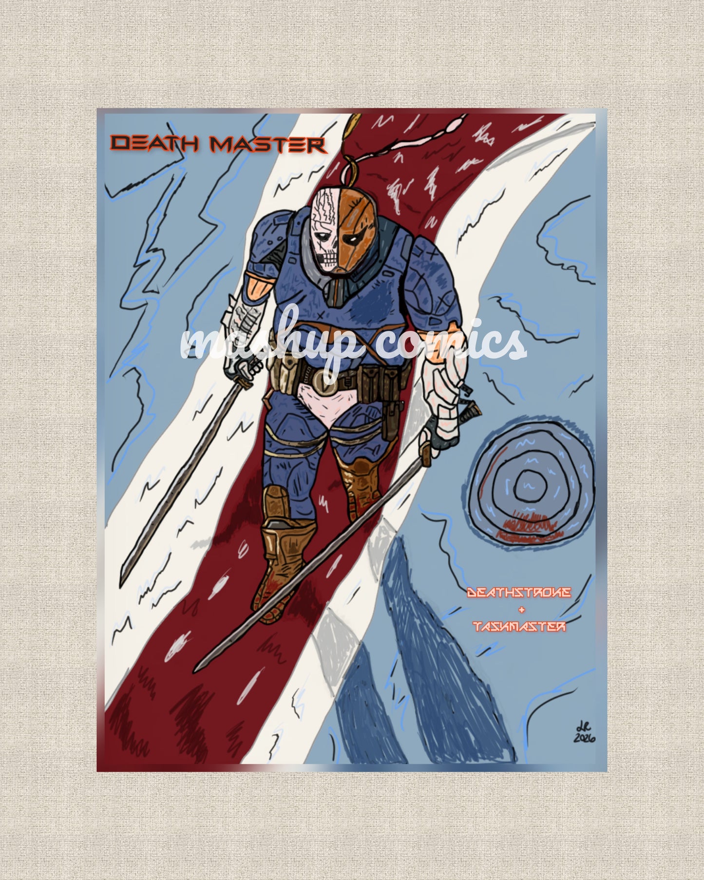 Death Master (Deathstroke + Taskmaster)