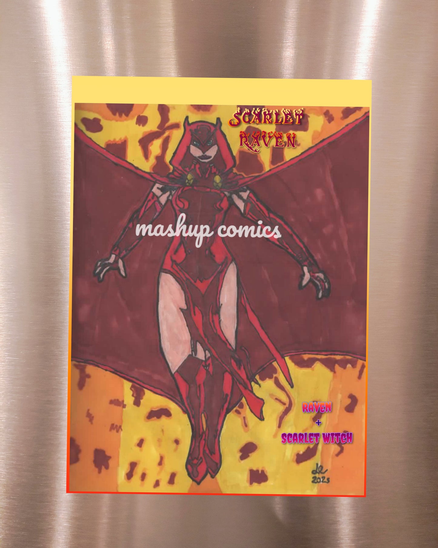 Scarlet Raven (Scarlet Witch + Raven)